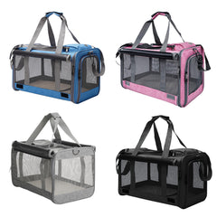 Large Pet Carrier Bag Portable Soft Fabric Fold Dog Cat Puppy Travel Bag in UK