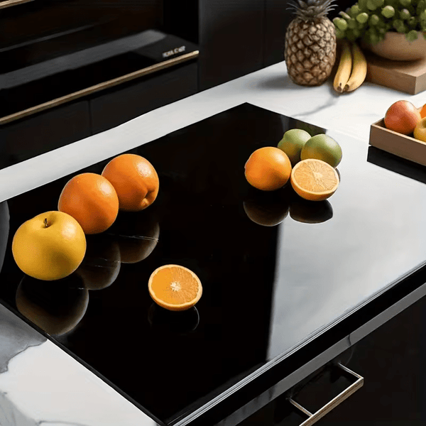 1pc Large Black High-Tenacity Cutting Board, Chopping Board, Non-Slip Acrylic Black Cutting Board, Kitchen Home Restaurant, Countertop Protection Cutting Board, Fruit Cutting Board, Kitchen Utensils, Christmas Day Gift Kitchen Supplies