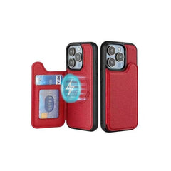 Few Millions Convenience Pro Magnetic Wallet Case - Secure Credit Card Holder, Full-Body Protection & Wireless Charging Support for Apple