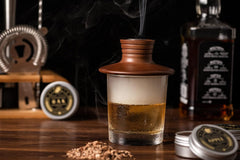 Combojoy Bourbon Gifts for Men - Cocktail Smoker Kit with Torch and Wood Chips for Whiskey, Bourbon, Old Fashioned Cocktail Kit, Whiskey Gifts, for Dad, Husband and Cocktail Lovers