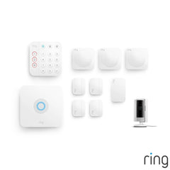 Ring 10 Piece Alarm 2.0 Camera Kit + Indoor Cam