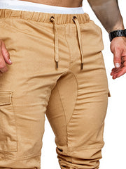 -Border Trade Men'S Outdoor Casual Cargo Pants (Multi-Color 3-Strip Set) More Cost-Effective