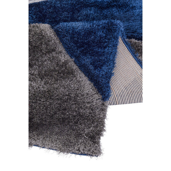 Luxury Soft Shaggy Area Rug – Modern Non-Shedding Geometric Triangles Design, High-Pile Plush Living Room Carpets, Large Thick Rug for Bedroom, Kitchen, Lounge & Home Décor – Contemporary Floor Rug & Mats