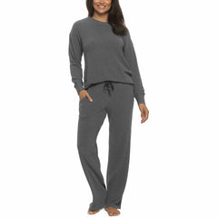 Jezebel Ladies 2 Piece Brushed Rib Lounge Set
