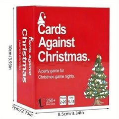 Cards Against Christmas - Adult Party Board Game with Dirty & Funny Holiday Cards, Fast-Paced Bluffing Game for Game Nights