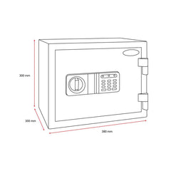 Phoenix 19 Litre Centurion FS1201E Fire and Security Safe with Electronic Lock