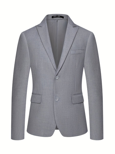 Men'S Suit 3pcs Set Formal Attire Blazer Trousers Vest Wedding Outfit Important Occasion Dress