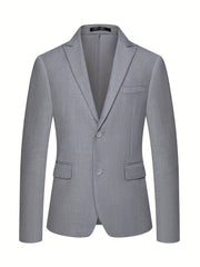 Men'S Suit 3pcs Set Formal Attire Blazer Trousers Vest Wedding Outfit Important Occasion Dress