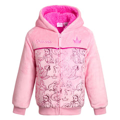 Character Kids Princess Plush Hoodie