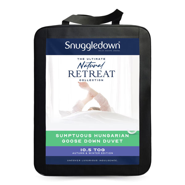 Snuggledown Hungarian Goose down 10.5 Tog Duvet in 4 Sizes