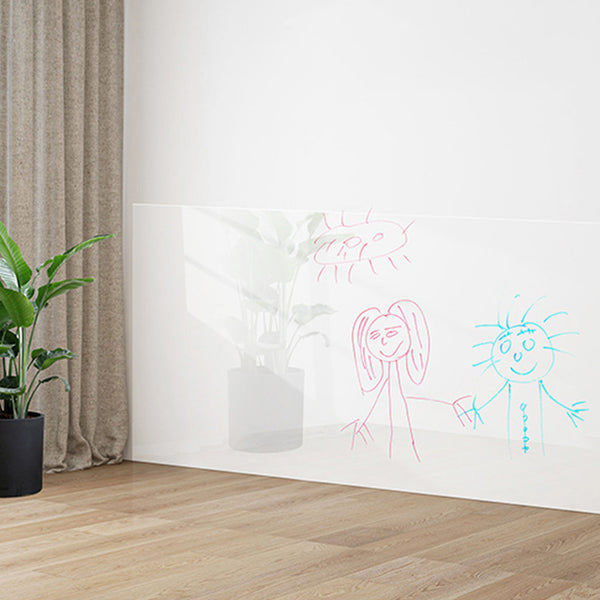 Electrostatic Wall Protective Film Clear Plastic Static Cling Protector Film Removable Contact Paper Non Adhesive Washable Protector Film Sticker for Wall Cupboard 5MX60cm