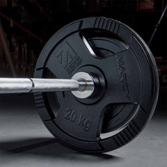Marcy Made in Britain Eco 100Kg Olympic Weight Set with 7Ft Barbell