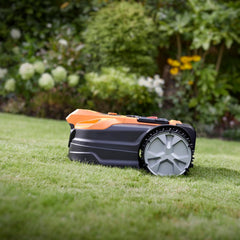 Lawnmaster Ocumow® 18 Autocharging Vision Robot Lawn Mower with Charging Station. No Boundary Wire or App Needed. Robot Mower with Drop & Mow for Multiple Lawns. for Small to Large Lawns up to 800M2