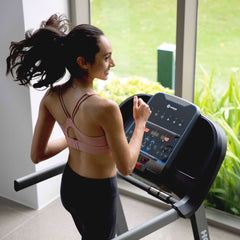 Horizon Fitness TR5.0 Atzone Treadmill and Protective Floor Mat