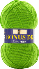 Sirdar Hayfield Bonus DK Double Knitting, White (961), 100G
