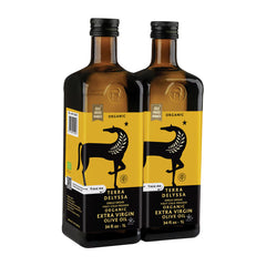 Terra Delyssa Organic Extra Virgin Olive Oil, 2 X 1L