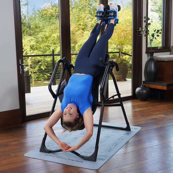 Teeter Fitspine FX3 Inversion Table with Comfort Cushion & Program Mat