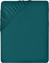 Utopia Bedding Fitted Sheet Double, Grey - Deep Pocket 14 Inch (35 Cm) - Easy Care - OEKO-TEX Certified - Soft Brushed Microfibre Fabric - Shrinkage and Fade Resistant - Bottom Sheet
