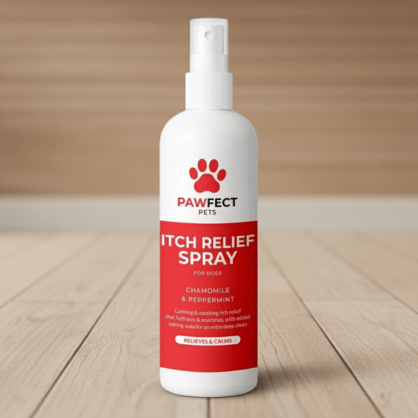 Pets Itch Relief Spray for Dogs Make them Clam with Chamomile & Peppermint Formula, Soothes Skin & Deep Cleans Fur
