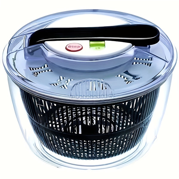 3L Salad and Vegetable Spinner Fast  Strainer Lettuce Washer and Dryer Kitchen Tool for Washing and Drying Vegetables and Fruits