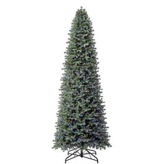 15Ft (4.6M) Pre-Lit Aspen Artificial Christmas Tree with 6,000 Colour-Changing LED Lights