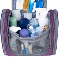 Hanging Toiletry Bag for Women Travel Makeup Bag Organizer Toiletries Bag for Cosmetics Essentials Accessories Best Toiletry Bag for International Travel Large Capacity Makeup Organizer Bag, Christmas Gift