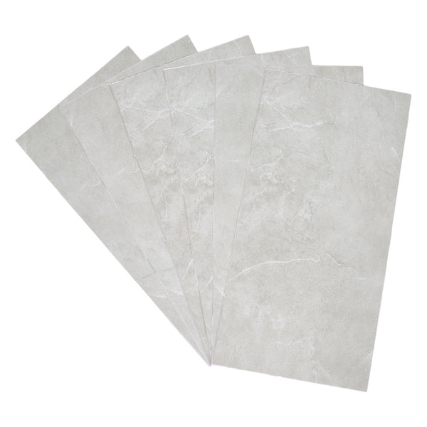 LIVINGANDHOME 10/20-Pack Marble Peel and Stick Floor Tiles - 12