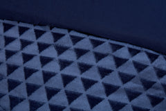 Diamond Drift Teddy Duvet Cover Set | Luxurious Textured Fleece with 3D Diamond Pattern | Ultra-Soft Plush Microfibre in Silver Grey or Navy | Includes Pillowcases – Warm, Cosy & Breathable Bedding – Single, Double, King Sizes | Machine Washable | Fast Di