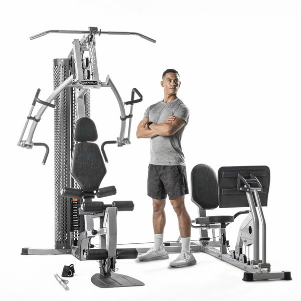 Marcy MWM-8307LP 68Kg Stack Deluxe Gym with Leg Press