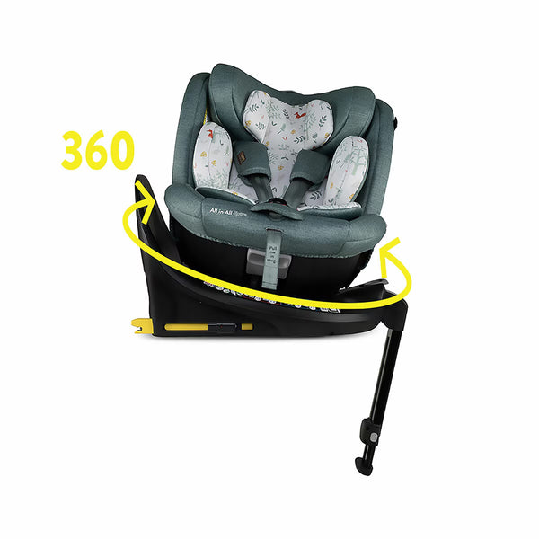 Cosatto All in All Extra I-Size 360 Car Seat, Meadow