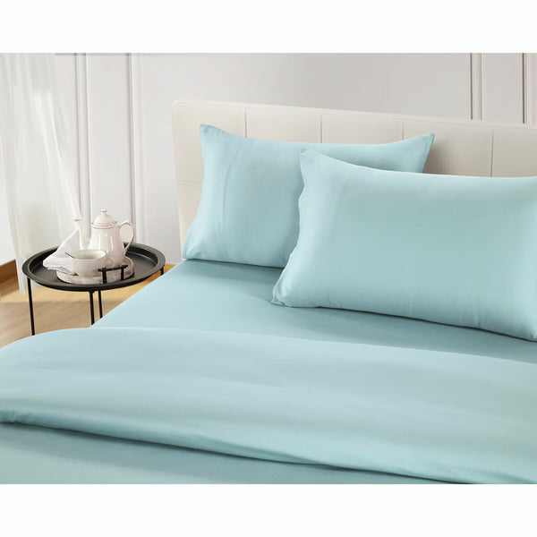 Welhome 500 Thread Count Lyocell Cotton Blend Duvet Set in 3 Colours, King