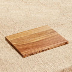 Book-shaped Cutting Board Three-Piece Set with Base | Acacia Wood Kitchen Decorative Cutting Board with Wooden Stand | Ideal for Cheese, Bread, and Deli Display | Multifunctional, Eye-catching Countertop Decoration