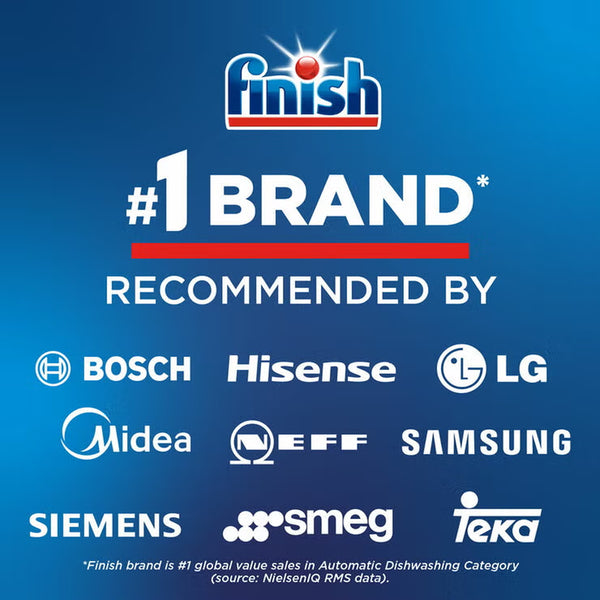 Finish Dishwasher Fresh Rinse and Shine Aid, 2 X 800Ml