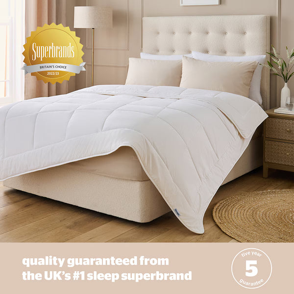 Silentnight Natural Wool Lightweight Duvet in Double