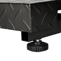 100kg deep gray high-precision electronic platform scale, iron material platform scale, 30 * 40cm tabletop, 50g division value, storage of 5 unit prices and 99 accumulations, supermarket and vegetable market logistics weighing, commercial scale.