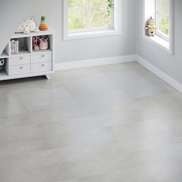 LIVINGANDHOME 10/20-Pack Marble Peel and Stick Floor Tiles - 12