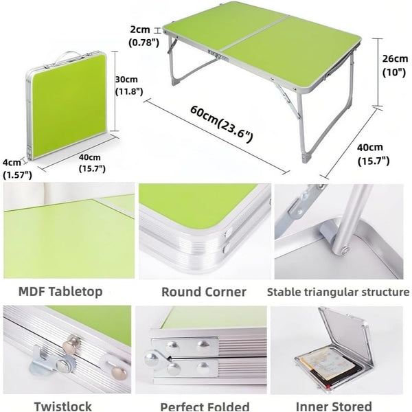 60cm Folding Table Heavy Duty, Trestle Table Indoor Outdoor Garden Catering Heavy Duty Folding Table, for Picnic Party Dinner Camping Buffet Wedding Market Garden Party Picnic,