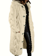 New Style Cardigan Sweater Coat | Fashionable Sweater, Casual V-neck Solid Color for Fall/Winter