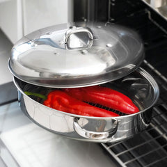 Judge Stainless Steel Oval Roaster & Rack