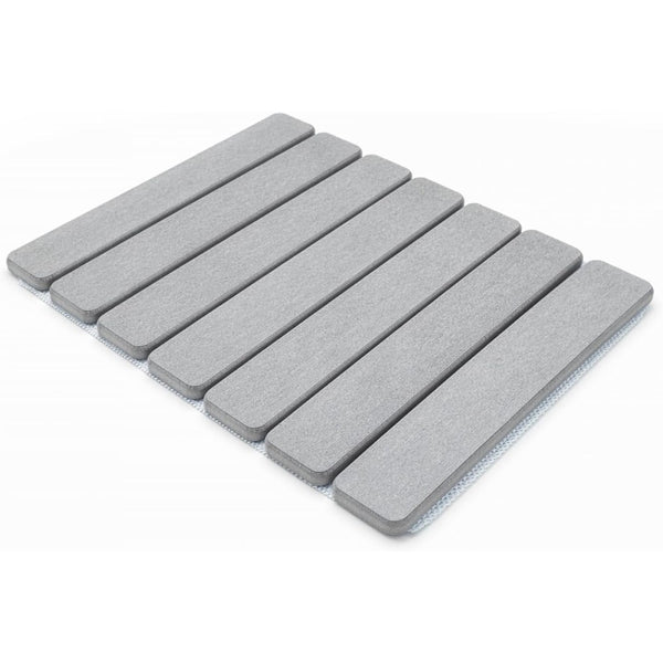 Stone Kitchen Countertop Drain Mat, Foldable Diatomaceous Earth Dish Drain Mat, Suitable for Bowls, Plates, And Cups, 40 X 30 Cm