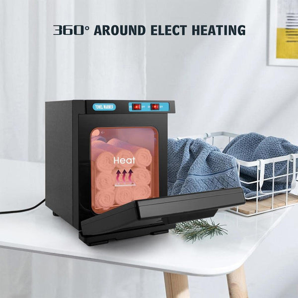 5L Hot Towel Warmer, Hot Towel Cabinet, Disinfection Towel Warmer, 176°F Professional Sterilizer Box, for Massage Salon, Bathroom, Spa, Home, Office, Gym, Barber, Beauty