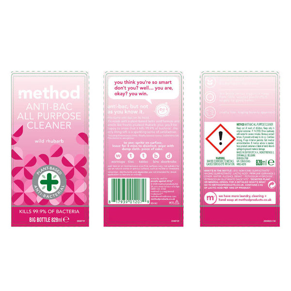 Method Mixed Pack Spray, 3 X 828Ml