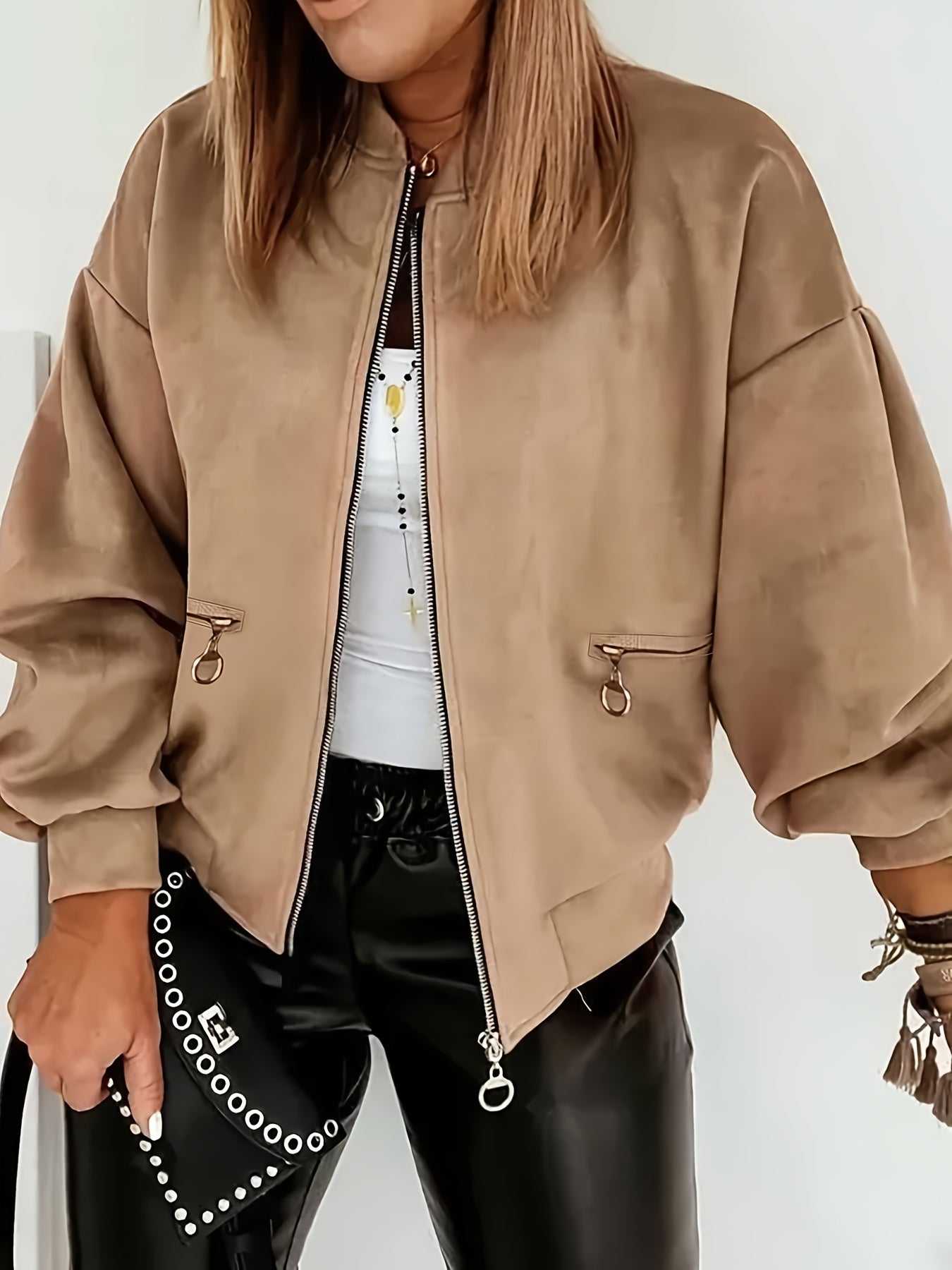 25 Annual Vacation Style New Products, Women'S Fashion Ladies Pilot Jacket