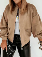25 Annual Vacation Style New Products, Women'S Fashion Ladies Pilot Jacket