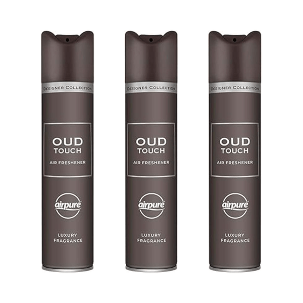 Pack of 3 - Airpure Air Freshener Oud Touch 300 ML