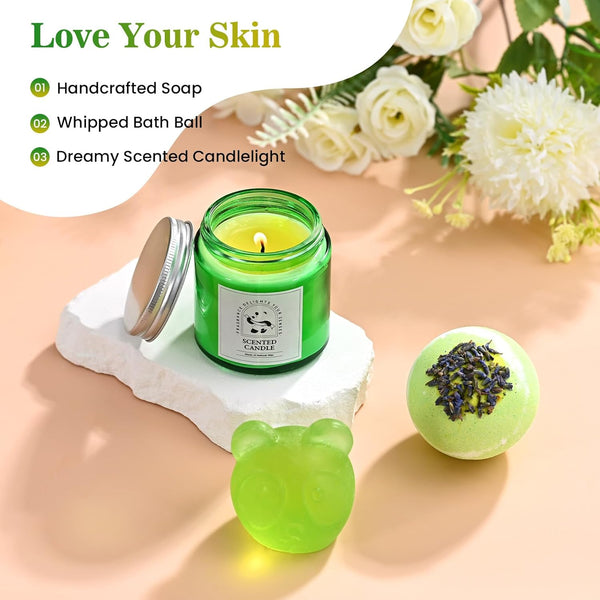 Luxury 9-Piece Gift Set,Spa Gift Basket Set,Women'S Care Set,Creative, Suitable for Birthdays,Mother'S Day,Valentine'S Day,And Christmas,Including Blankets,Tumbler,And Scented Candles.
