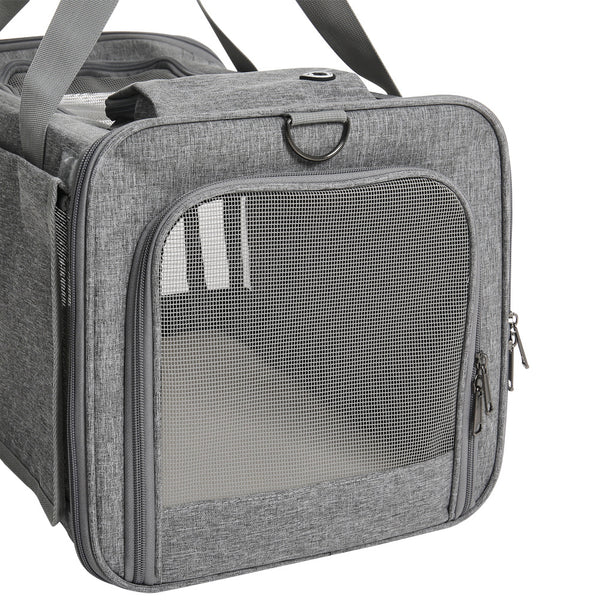 Large Pet Carrier Bag Portable Soft Fabric Fold Dog Cat Puppy Travel Bag in UK
