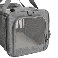 Large Pet Carrier Bag Portable Soft Fabric Fold Dog Cat Puppy Travel Bag in UK