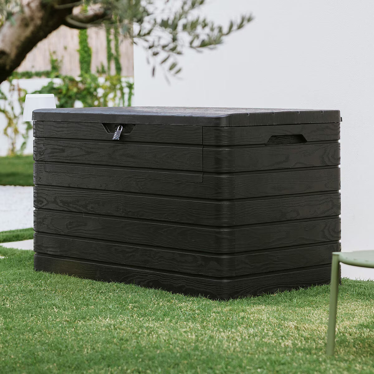 Toomax Dolomiti 970 Litre (256 Gallon) Outdoor Storage Deck Box ...