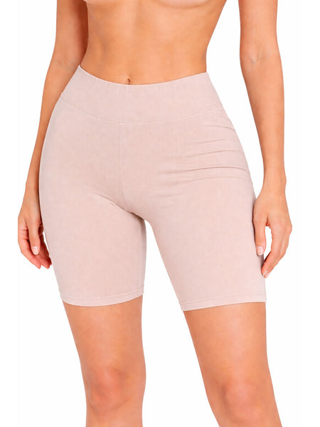 Cotton Rich Stretch Leggings Shorts for Women
